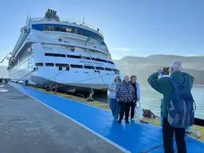 Amasra'ya Son Kruvaziyer Ziyaretçileri Geldi
