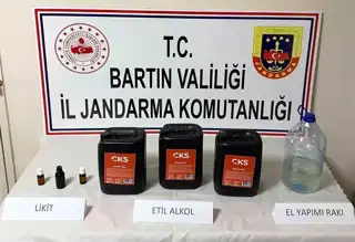 Batı Karadeniz'de Sahte Alkol Operasyonu