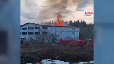 Üç Katlı Binalarda Yangın!