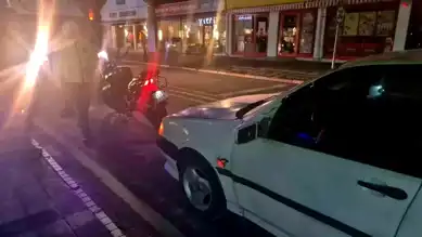 Bartın'da Motosiklet-Otomobil Kazası: Sürücü Yaralandı