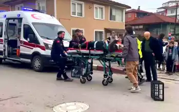 Bartın'da Motosiklet Kazası: Yaya Kadın Yaralandı