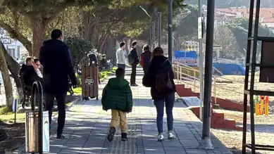 Bartın İnkumu'nda Güneşli Pazar Keyfi