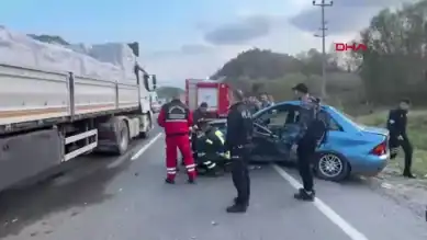 Bartın'da 7 Kişi Yaralı Trafik Kazası