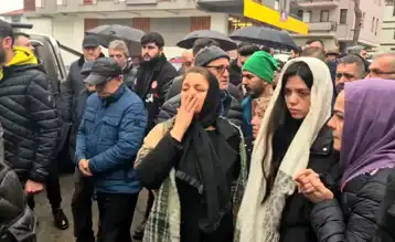 Bolu Otel Yangınında Ölen Genç Kız Veda Edildi