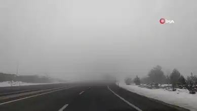 Yoğun Sis, Kuzey Karayolunu Kapladı