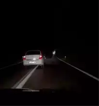 Karabük'te Tehlikeli Şerit Değiştirme!