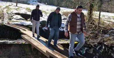 Tehlikeli Köprü, Köylüleri Tehdit Ediyor!
