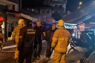 Bartın'da Yangın ve İntihar Girişimi