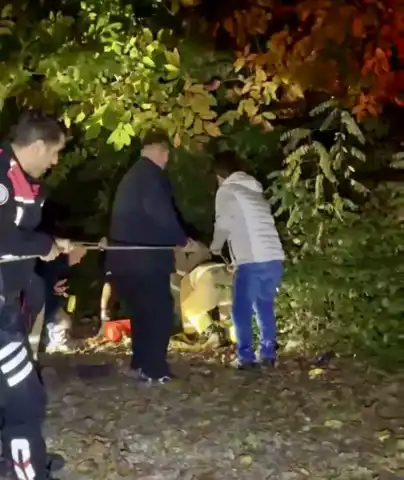İlçede Irmağa Düşen Kişi Kurtarıldı