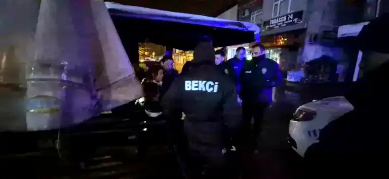 Bartın'da Kadın Taksiciye Saldırıya Uğradı!