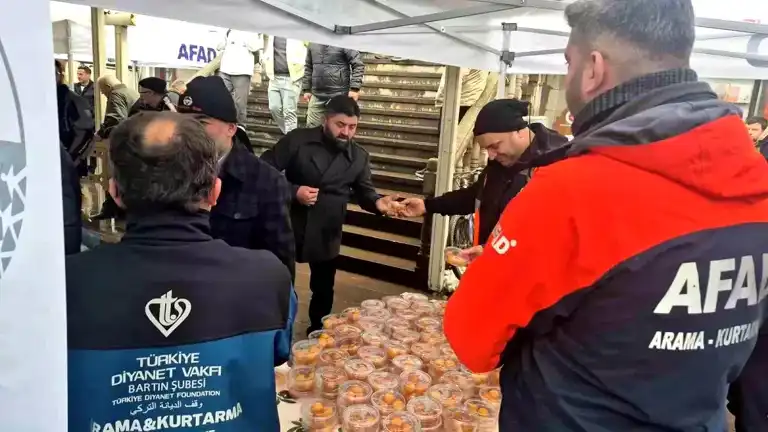 Bartın'da Deprem Yıldönümünde Lokma ve Dua