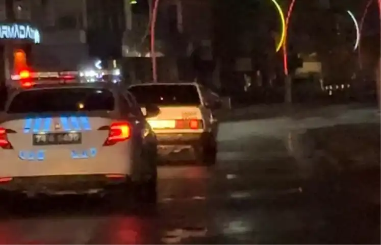 Bartın'da Alkollü Sürücü Kovalamacası